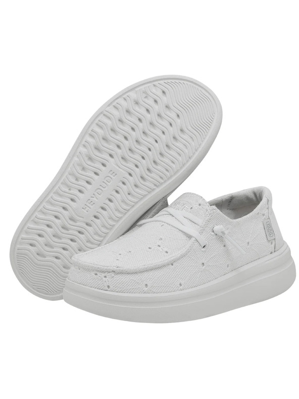 Hey Dude Bele ženske mokasini Hey Dude