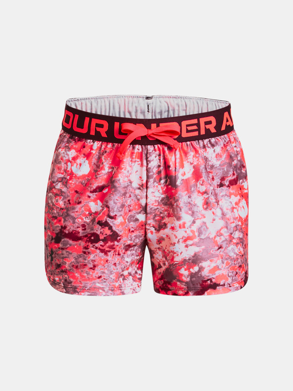 Under Armour Dekliške kratke hlače Under Armour Play Up Printed Shorts-BLU