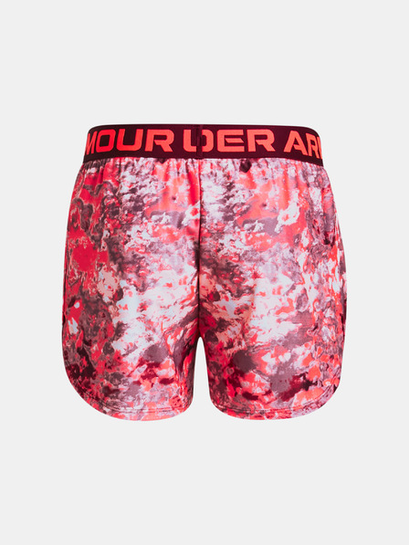 Under Armour Dekliške kratke hlače Under Armour Play Up Printed Shorts-RED