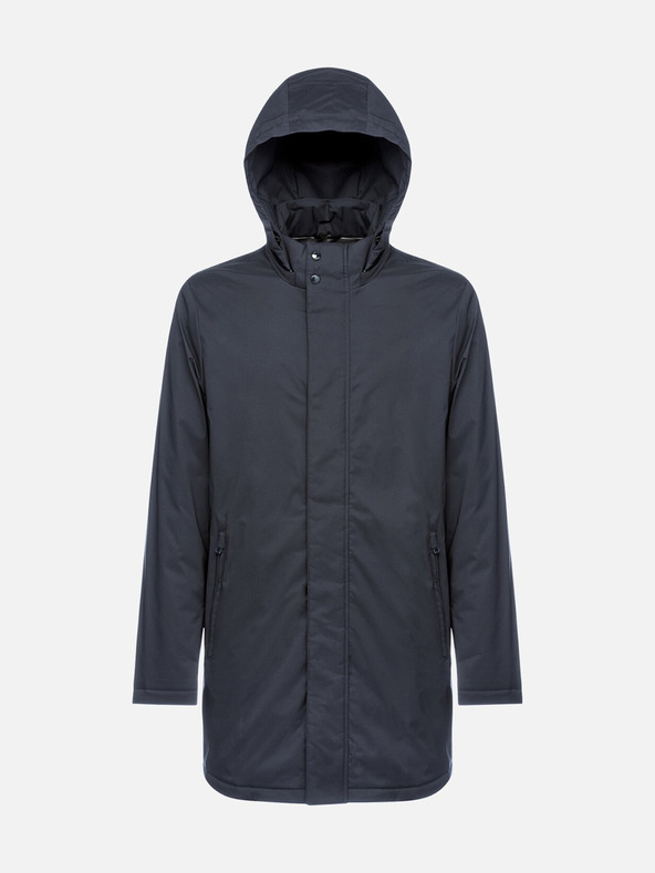 Geox Temno modra moška puhovka Geox Aurelio