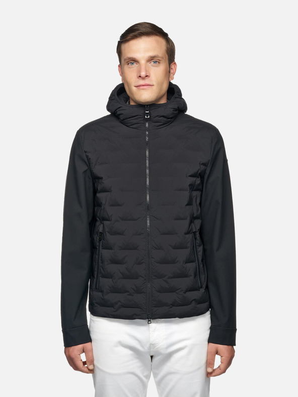 Geox Črna moška jakna Geox Sapienza