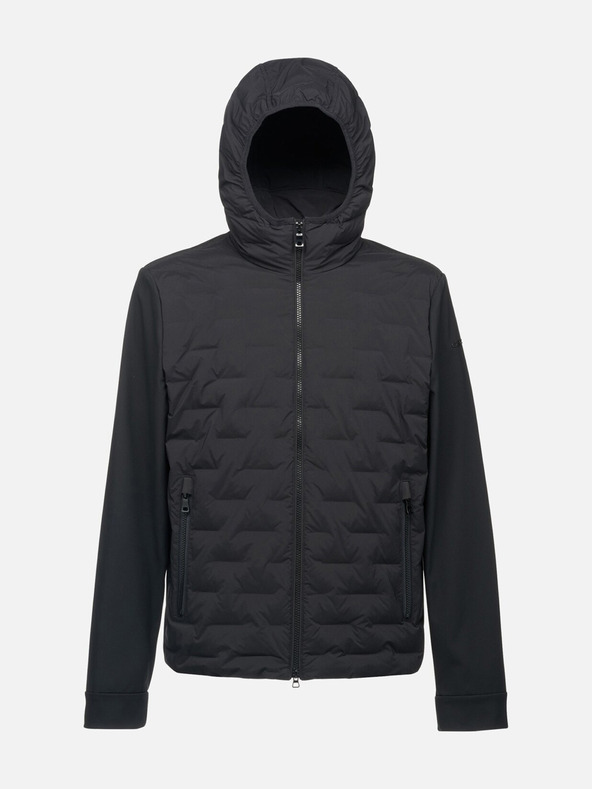 Geox Črna moška jakna Geox Sapienza