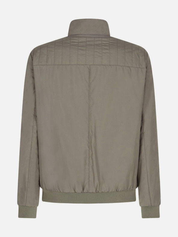 Geox Temno zelena moška prešita jakna Geox Damiano