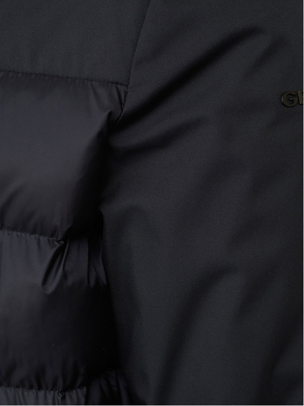 Geox Črna moška prešita jakna Geox Sapienza