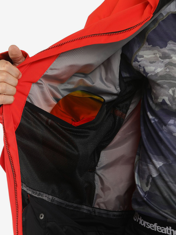 Horsefeathers Jakna Halen II - plamenasto rdeča, velikost L HORSEFEATHERS