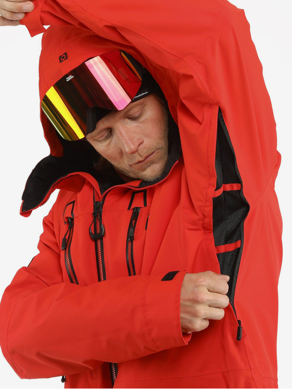 Horsefeathers Jakna Halen II - plamenasto rdeča, velikost L HORSEFEATHERS