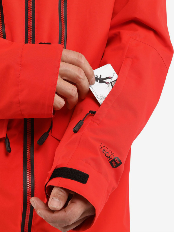 Horsefeathers Jakna Halen II - plamenasto rdeča, velikost L HORSEFEATHERS