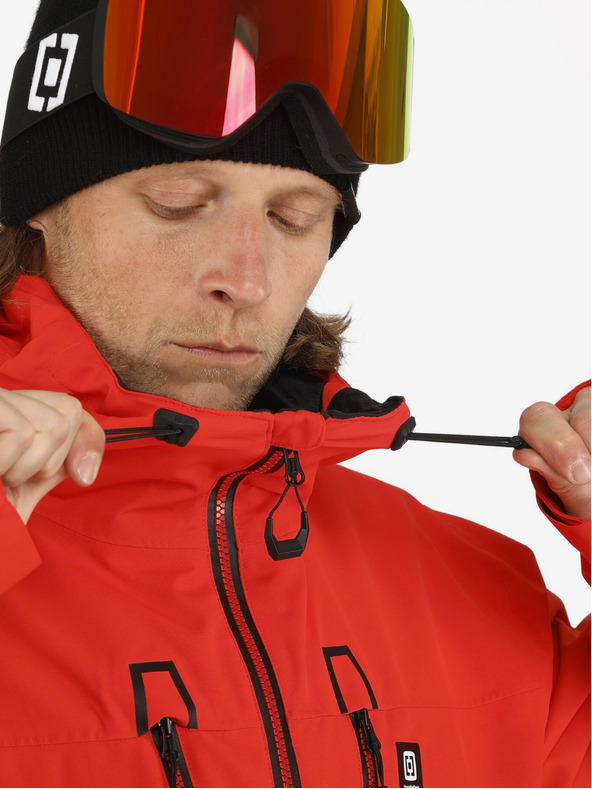 Horsefeathers Jakna Halen II - plamenasto rdeča, velikost L HORSEFEATHERS