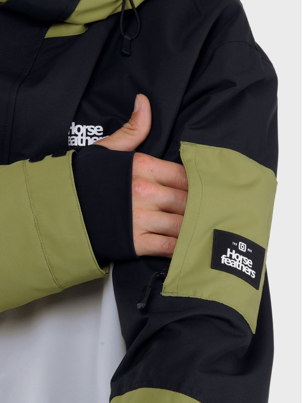 Horsefeathers Jakna Ripple Jacket - črna/iguana velikost L HORSEFEATHERS