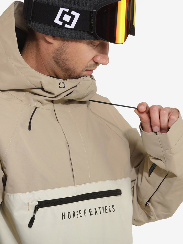 Horsefeathers Donnie Horsefeathers jakna - bež barva