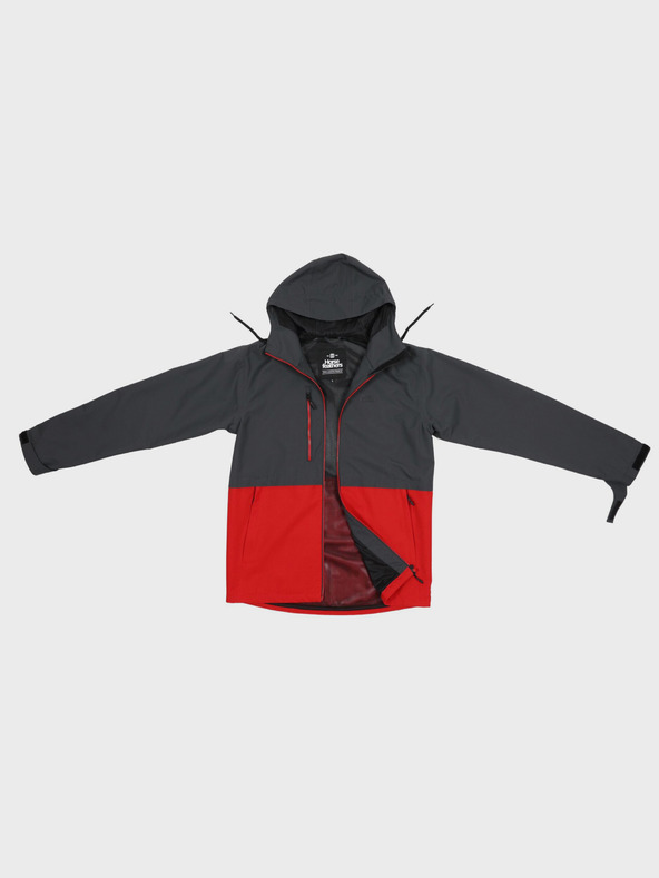 Horsefeathers Jakna Closter II - fantomska/lava rdeča, velikost L HORSEFEATHERS