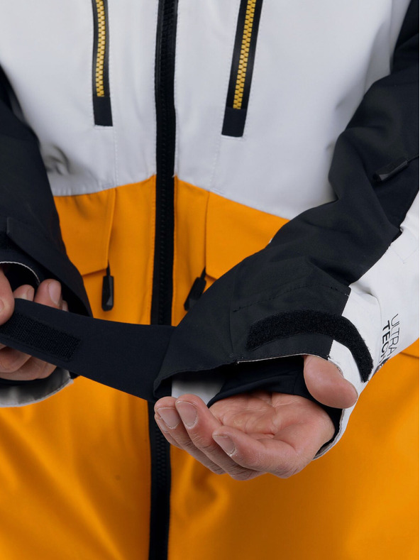 Horsefeathers Neizolirana jakna Halen II - črna/radijantno rumena, velikost L HORSEFEATHERS