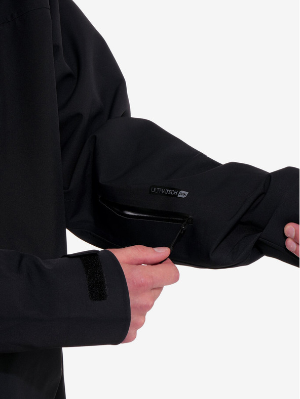 Horsefeathers Terra 3-slojna jakna - črna velikost M Horsefeathers