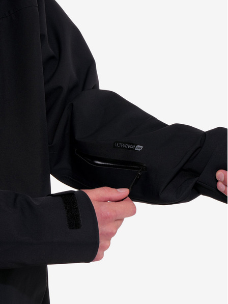 Horsefeathers Terra 3-slojna jakna - črna velikost M Horsefeathers