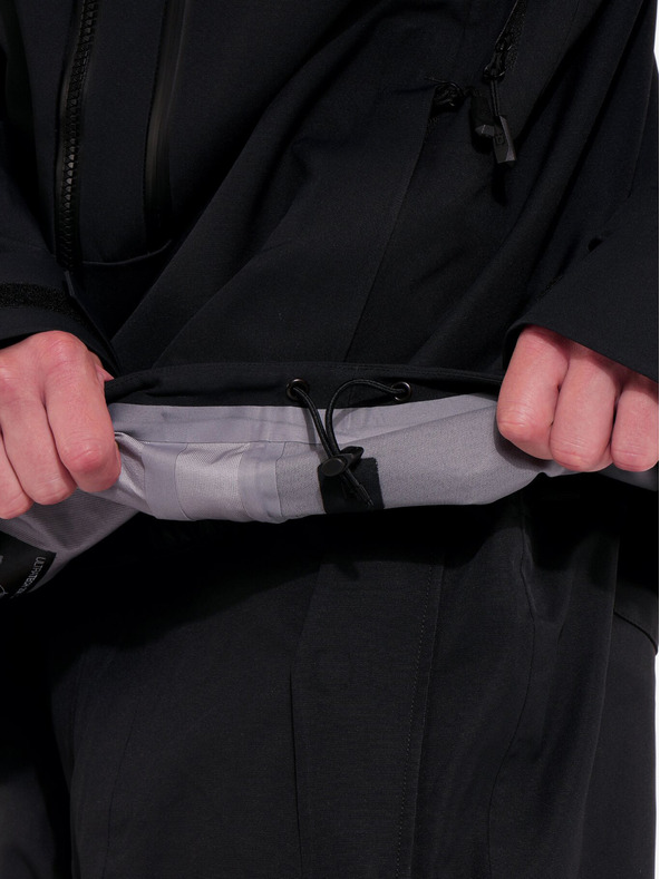 Horsefeathers Terra 3-slojna jakna - črna velikost M Horsefeathers