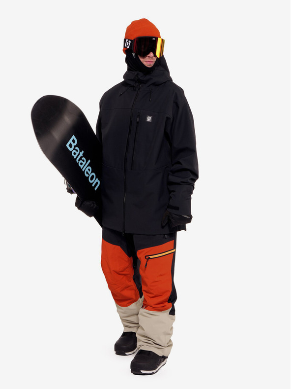 Horsefeathers Terra 3-slojna jakna - črna velikost M Horsefeathers