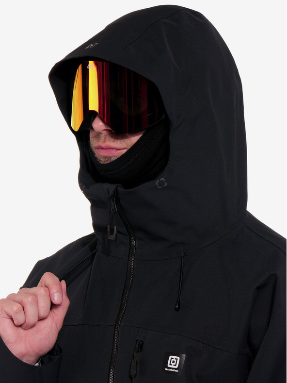 Horsefeathers Terra 3-slojna jakna - črna velikost M Horsefeathers