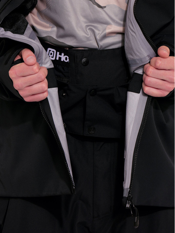 Horsefeathers Terra 3-slojna jakna - črna velikost M Horsefeathers