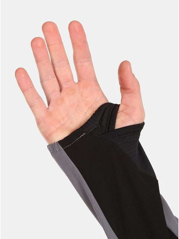 Kilpi Sivo-črna moška tekaška jakna Kilpi BALEO-M