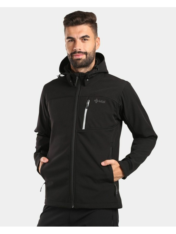 Kilpi Moška softshell jakna Kilpi RAVIO-M črna