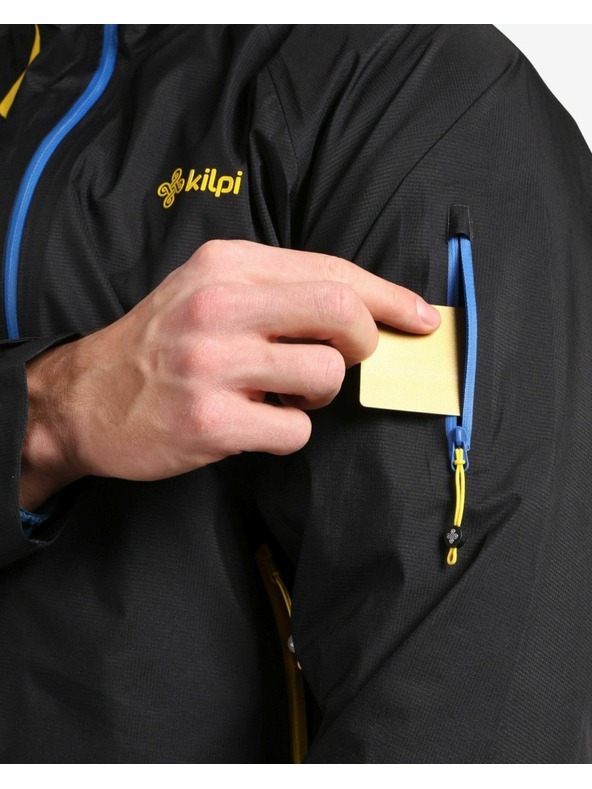 Kilpi Moška nepremočljiva zunanja jakna Kilpi METRIX-M črna