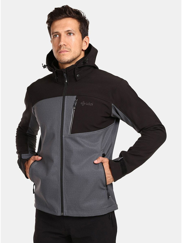 Kilpi Temno siva moška softshell jakna Kilpi RAVIO-M