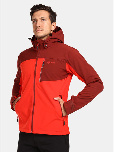 Kilpi Moška softshell jakna Kilpi RAVIO-M rdeča