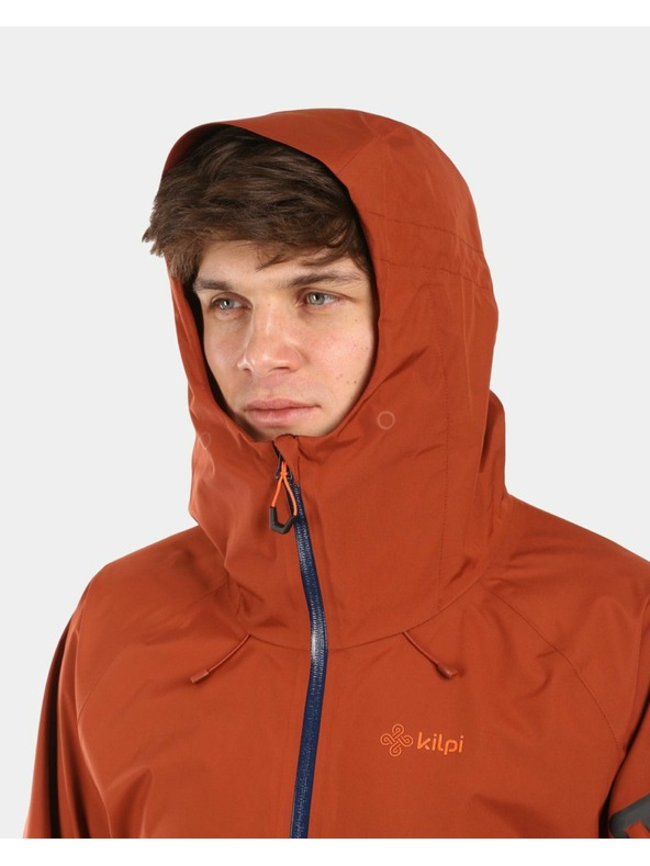 Kilpi Moška hardshell vodoodporna jakna Kilpi MAMBA-M Rjava
