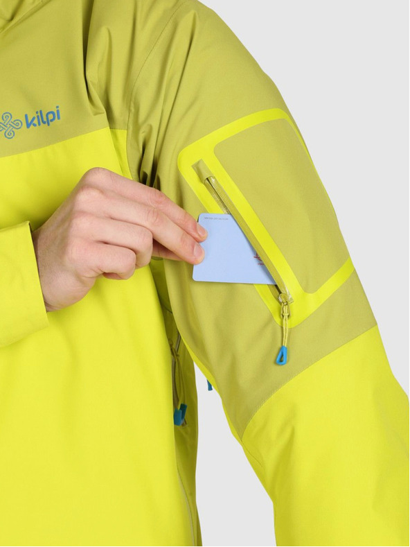 Kilpi Kilpi Moška nepremočljiva jakna MAMBA-M svetlo zelena