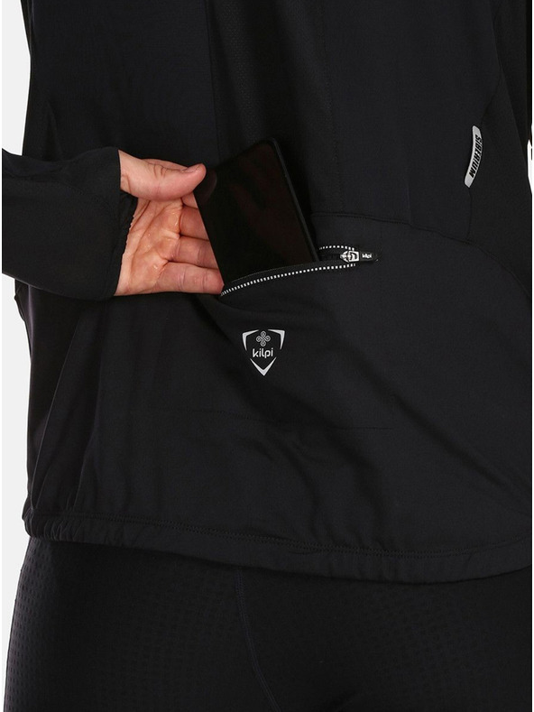 Kilpi Sivo-črna moška tekaška jakna KILPI NORDIM-M