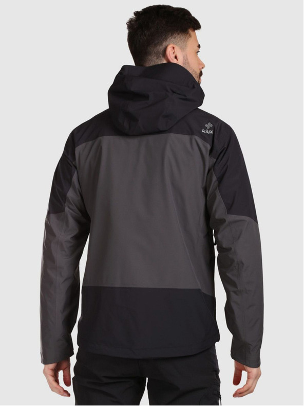 Kilpi Moška nepremočljiva jakna Kilpi MAMBA-M temno siva