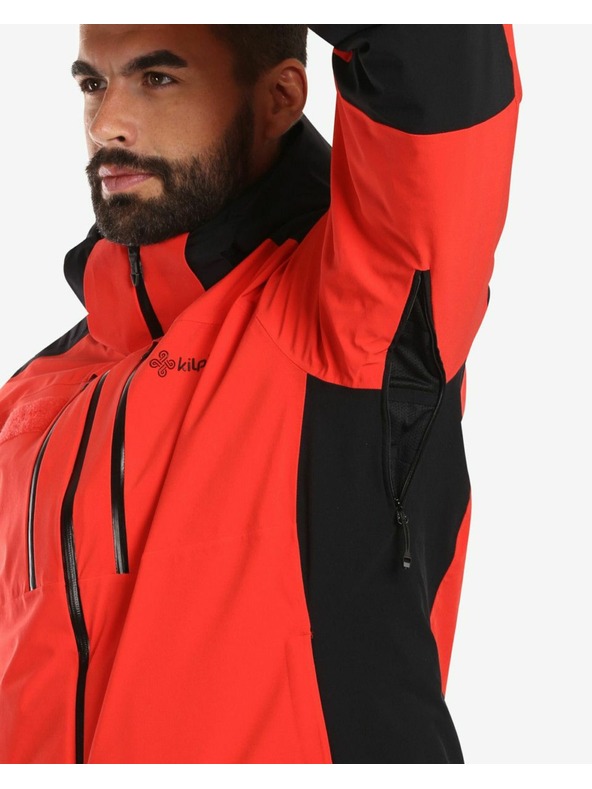 Kilpi Premium unisex smučarska jakna Kilpi DEXEN-U Rdeča