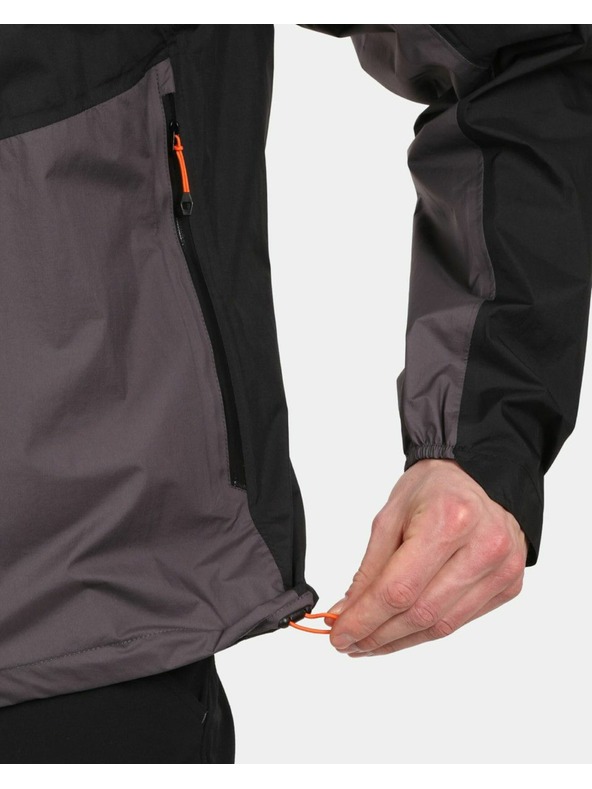 Kilpi Moška vodoodporna jakna Kilpi HURRICANE-M Črna