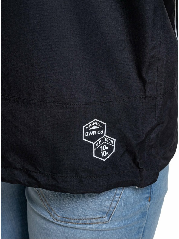 Meatfly Meatfly moška hardshell jakna Bryce Black Ripstop | Črna | Velikost