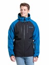 Meatfly Meatfly moška softshell jakna Rasmussen Ocean Blue/Black | Črna | Velikost