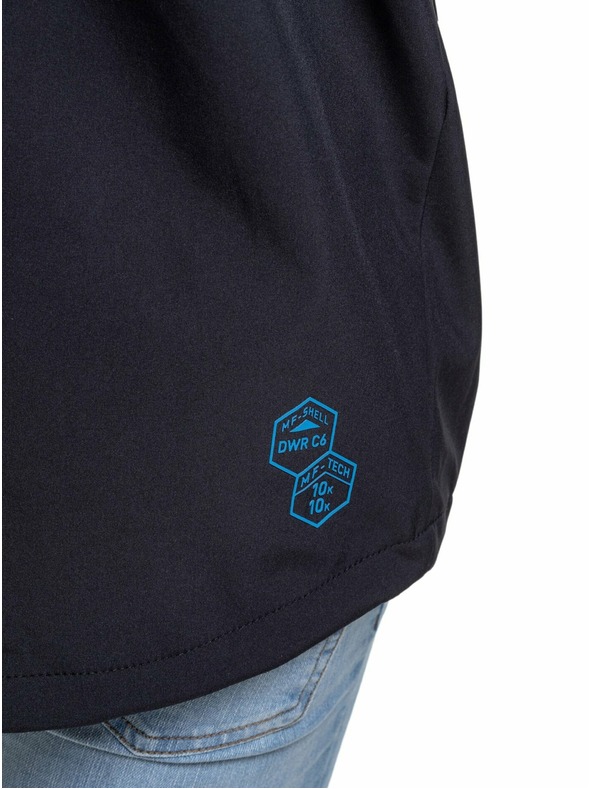 Meatfly Meatfly moška softshell jakna Rasmussen Ocean Blue/Black | Črna | Velikost