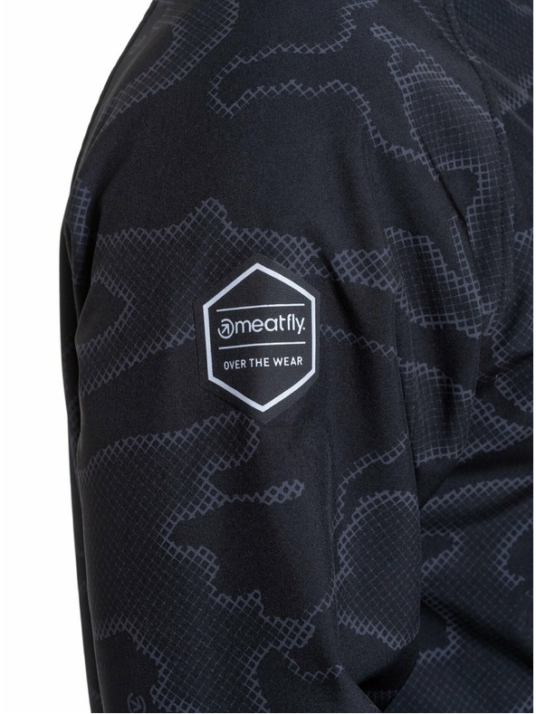 Meatfly Meatfly moška softshell jakna Rasmussen Morph Black | Črna | Velikost