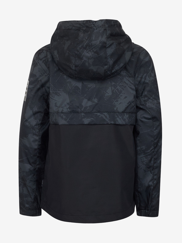 Sam 73 Črna otroška anorak jakna z vzorcem SAM 73 Juno