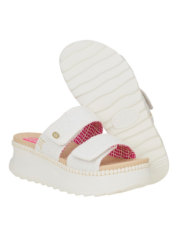 Hey Dude Ženske kremne copate Hey Dude