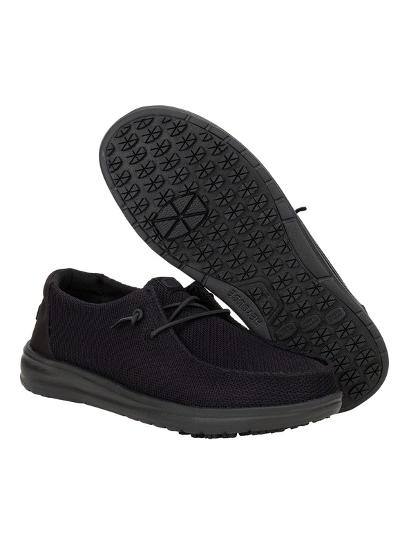 Hey Dude Ženske črne superge Hey Dude