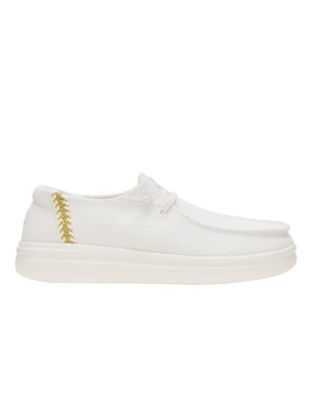 Hey Dude Ženske bele slip on superge Hey Dude