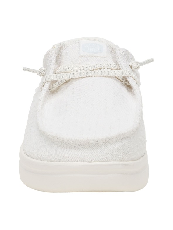 Hey Dude Ženske bele slip on superge Hey Dude