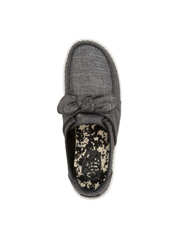 Hey Dude Ženske črne slip on superge Hey Dude