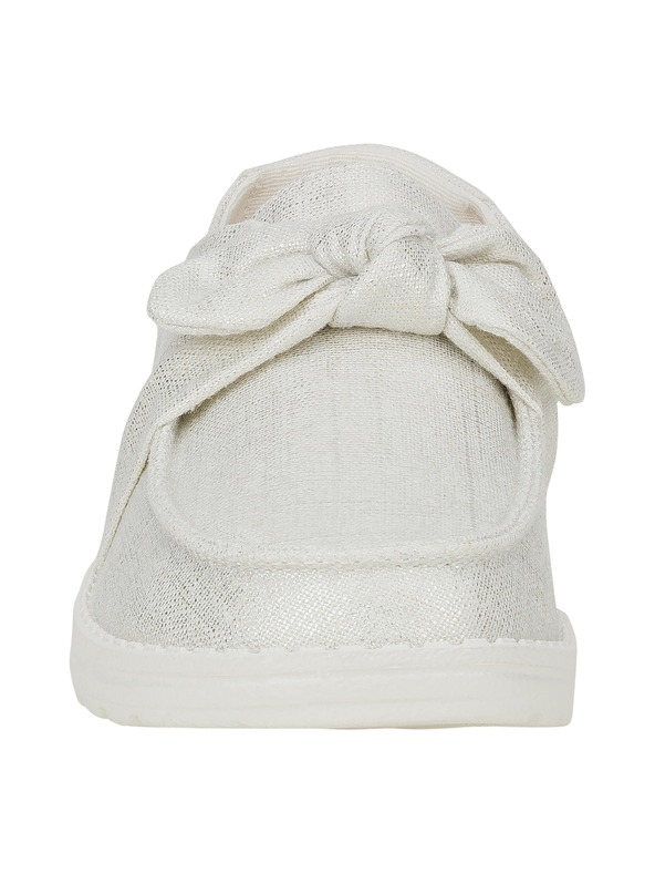 Hey Dude Ženske srebrne slip on superge Hey Dude