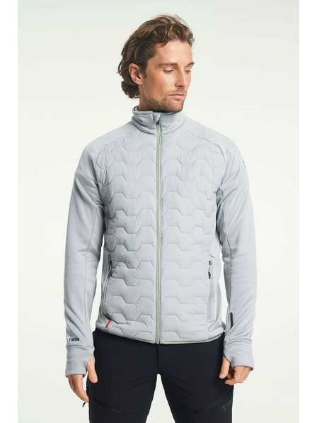 Tenson Moška jakna TENSON TXlite Hybrid Zip Jacket M svetlo siva