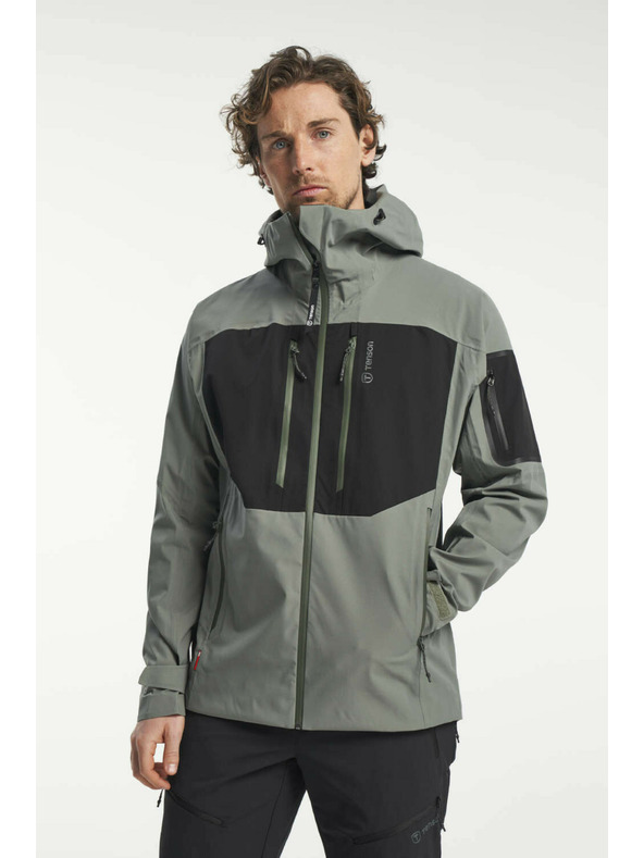 Tenson Moška jakna za na prostem TENSON TXlite Shell Jacket M sivo-zelena