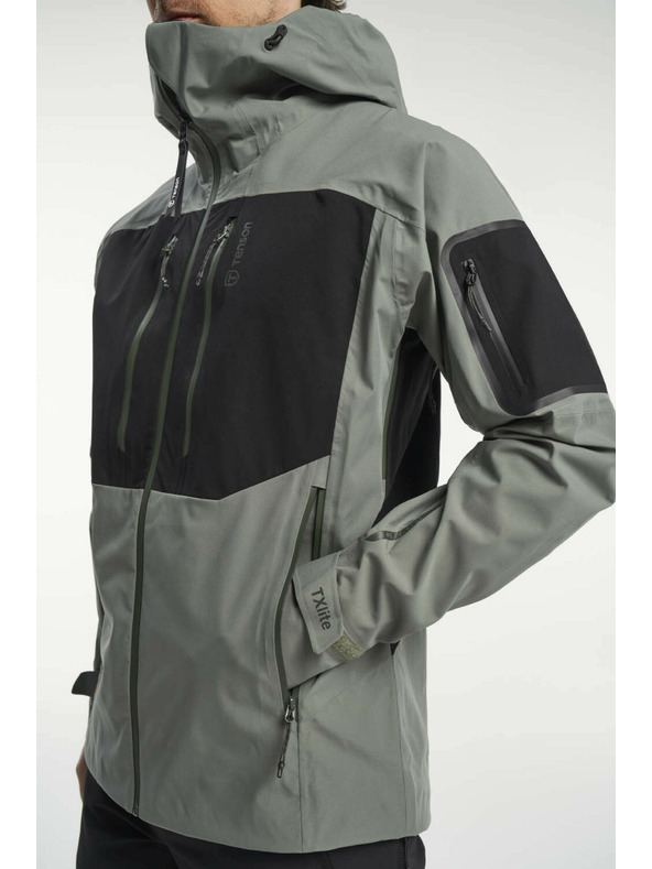 Tenson Moška jakna za na prostem TENSON TXlite Shell Jacket M sivo-zelena
