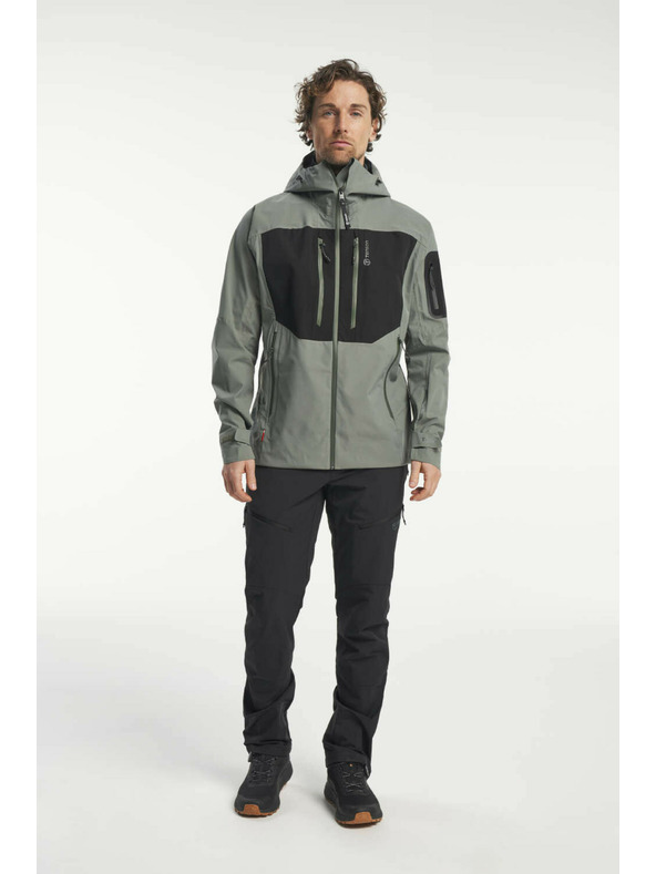 Tenson Moška jakna za na prostem TENSON TXlite Shell Jacket M sivo-zelena