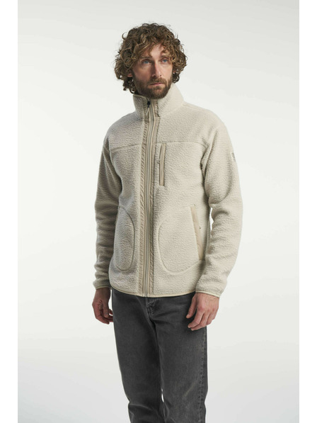 Tenson Moška jakna Tenson Yoke s polnim zadrganjem M Light Beige
