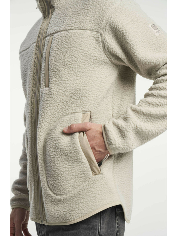 Tenson Moška jakna Tenson Yoke s polnim zadrganjem M Light Beige